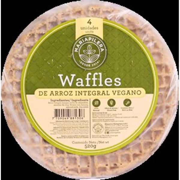 waffle mariapilera 5u arroz integral veg